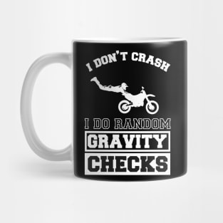 Motocross Bike Motorcycle Gravity Checks Mug